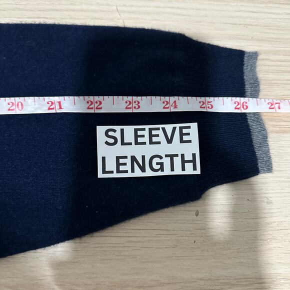 Hammacher Schlemmer Mens Luxury Washable 100% Cashmere Crew Neck Sweater XL - Picture 8 of 8